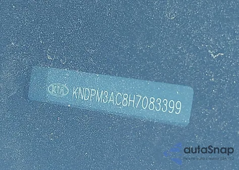 2017 Kia Sportage Lx z USA, uszkodzony, nr VIN KNDPM3AC8H7083399